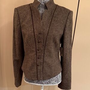 Grace Elements Dark Brown Women's Blazer